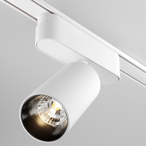 Magnetyczna lampa ścieżka świetlna Focus TR103-1-12W3K-M-W LED 12W 3000K tuba biała