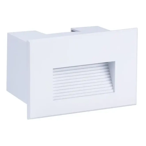 Wpustowa lampa ścienna CENDILO LE75321 LED 4W 3000K IP65 biała