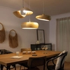 Lampa wisząca Boho ABR-LW4-BHXL-E27 Abruzzo bambusowa naturalna beżowa