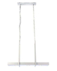 Rustykalna LAMPA belka TRAY 106124 Markslojd metalowa OPRAWA wisząca LED 9W 3000K zwis prostokątny biały