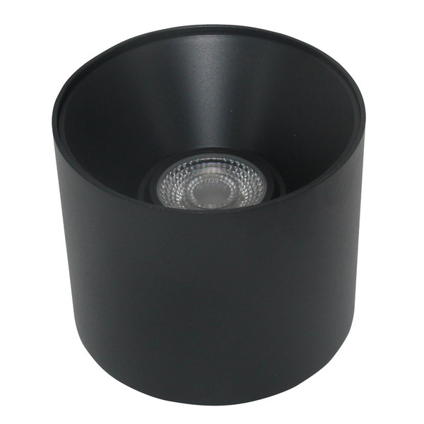 Metalowa lampa sufitowa Alfa C064CL-01-25W3K-D-RD-B LED 25W 3000K czarna