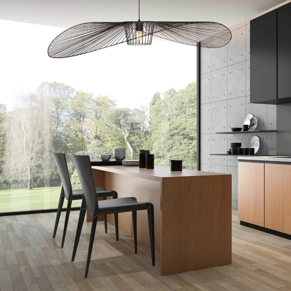 Druciana LAMPA wisząca KP-21 CZARNY Kaja industrialna OPRAWA metalowy zwis