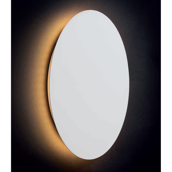 Ścienna lampa biała Ring 7638 LED 9W 3000K kinkiet do przedpokoju