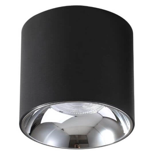 Lampa sufitowa VAIOLETT DL10C-NW okrągła LED 10W 4000K downlight czarny