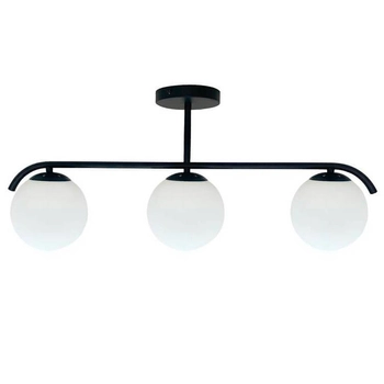 Lampa sufitowa Amadeo 33-35417 Candellux kule do sypialni czarna biała