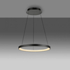 Wisząca lampa Hoop 2851-18 LED 37W 3000K ściemnialna czarna