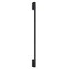 Minimalistyczna lampa ścienna Sappo LED 25W do holu czarna