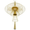 Dekoracyjna lampa wisząca Susso ST-8713P-L Step druciana złota