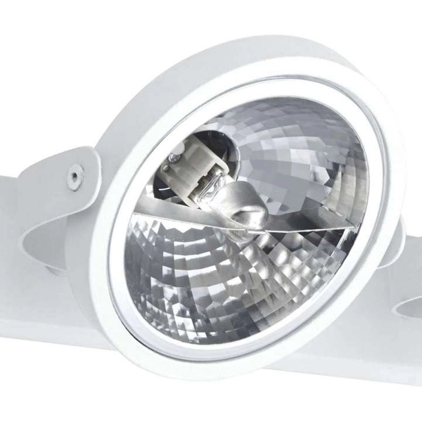 Kinkiet LAMPA ścienna ROMEO 3 LP-2113/3W Light Prestige spot OPRAWA sufitowa listwa reflektorki białe