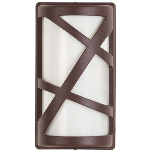 Zewnętrzna LAMPA ścienna DURANGO 8766 Rabalux półokrągła OPRAWA elewacyjny KINKIET outdoor IP54 brązowy