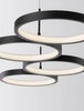 Designerska lampa wisząca GARCIA LE42829 Luces Exclusivas LED 41W 3000K czarna