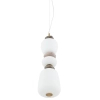 Ceramiczna lampa wisząca CERAMIC 11701 LED 19W 3000K szara biała
