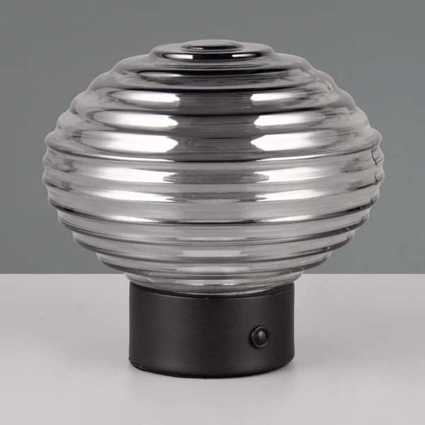 Dotykowa lampa stołowa Earl R57771154 LED 2W 3000K czarna szara