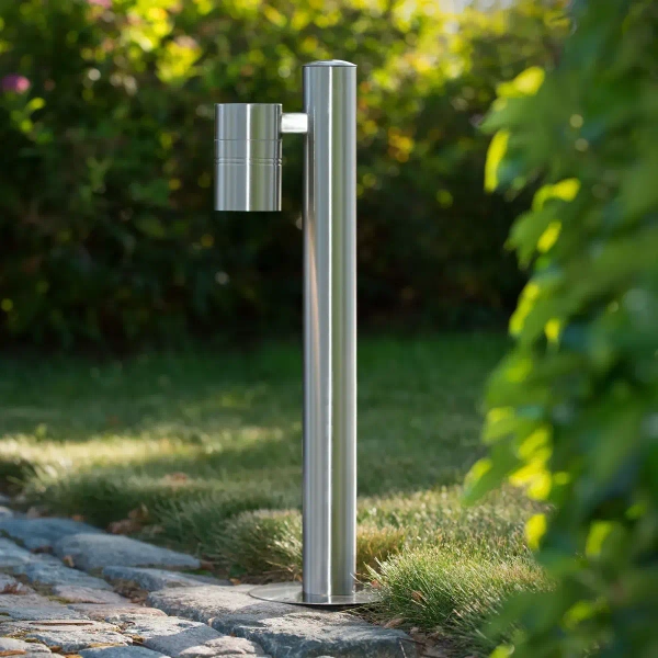 Lampa stojąca zewnętrzna ARNE-LED 14867/49/12 Lucide IP44 tuba chrom