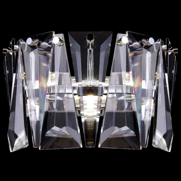 LAMPA ścienna PUNTES MOD043WL-01CH Maytoni glamour OPRAWA crystal kinkiet szklany chrom