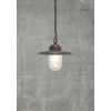 Zewnętrzna lampa wisząca Luxembourg 72805009 IP33 na łańcuchu rdzawy