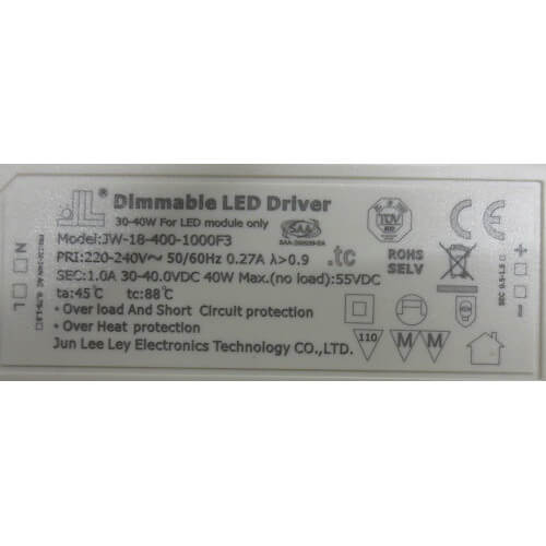 Ledowa lampa sufitowa ZENITRA DL307620310 LED 34W 3000K ściemniacz srebrna