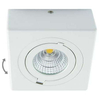 LAMPA sufitowa IGOR LED 6W 4000K 03127 Ideus metalowa OPRAWA kwadratowa regulowany plafon reflektorek biały
