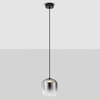 Wisząca lampa do salonu ANUCO LE44610 LED 3W 3000K szklana szara