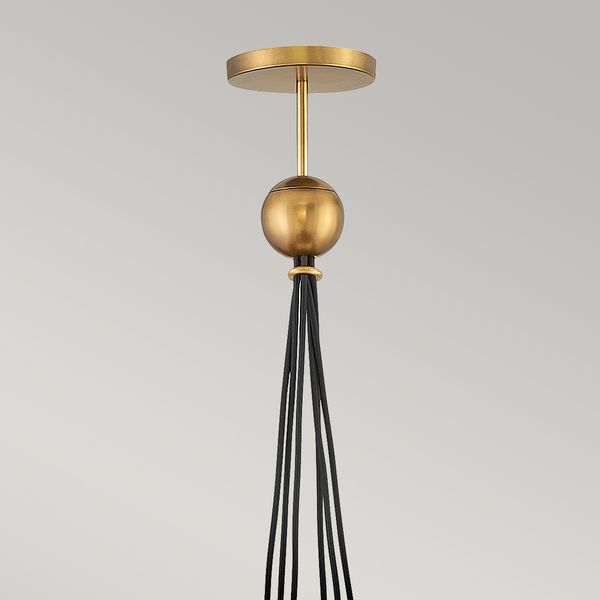 Kulista lampa wisząca QN-SKYE-6P balls kule przeźroczyste