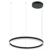 Wisząca lampa ring 20260 LED 43W 3000K do salonu czarny