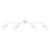 Sufitowa lampa Xara 54802W-4 druciane reflektorki białe