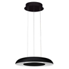 Wisząca lampa okrągła CAPINOTA LE44795 LED 24W 2700-4000K do salonu czarny biały