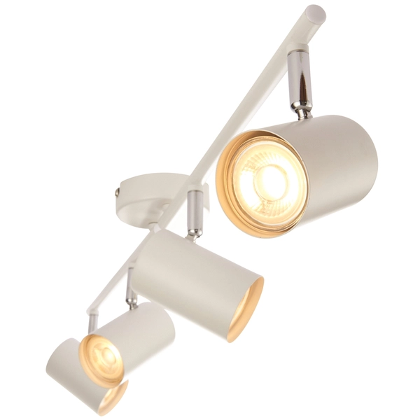 Lampa sufitowa reflektorki Arezzo 73686 Saxby biała chrom