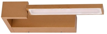 Kinkiet ścienny Dalen AZ5251 LED 12W 3000K regulowany prostokątny złoty