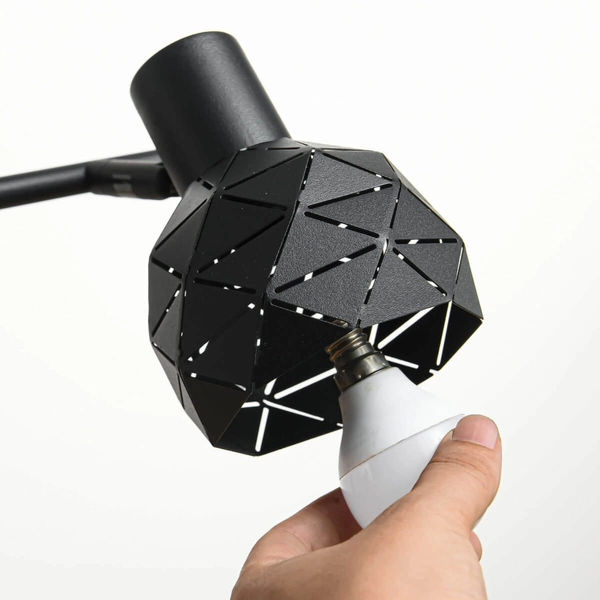 Regulowana LAMPA sufitowa REUS LP-8069/3WS BK Light Prestige metalowa OPRAWA geometryczny spot czarny