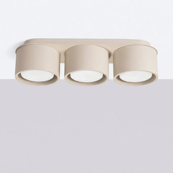 Potrójna lampa sufitowa MODO kaszmirowa SL.2448 3xGx53 tubki