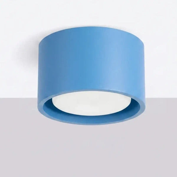 Błękitny sufitowy spot MODO SL.2486 1xGx53 metalowa tuba
