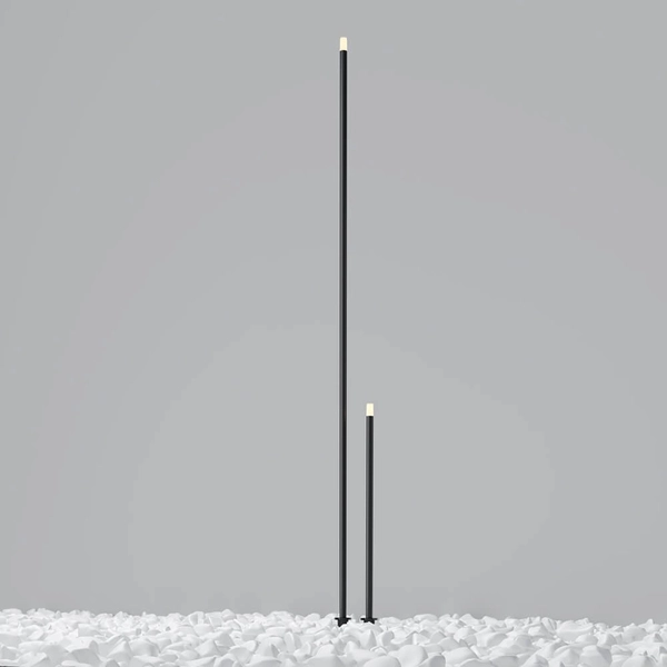 Lampa stojąca zewnętrzna Spear O441FL-L1GF3K Maytoni IP65 tuba grafitowa