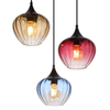 Potrójna wisząca lampa Sander 15748-3HR szklana multikolor