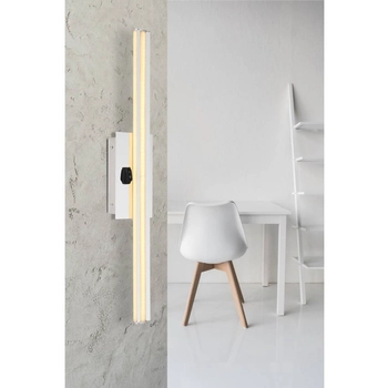 Listwa LAMPA ścienna VIGGO 41499C Globo łazienkowy kinkiet LED 18W 3000K metalowy IP44 chrom