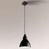 Industrialna LAMPA wisząca DAISEN 5595 Shilo metalowa OPRAWA zwis loft czarny
