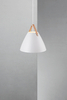 Lampa zwisowa Strap 84343001 Nordlux metalowa biała