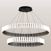 Podwójna lampa wisząca Klavia CGKLAVIA-80-DOUBLE LED 231W 3000K czarna