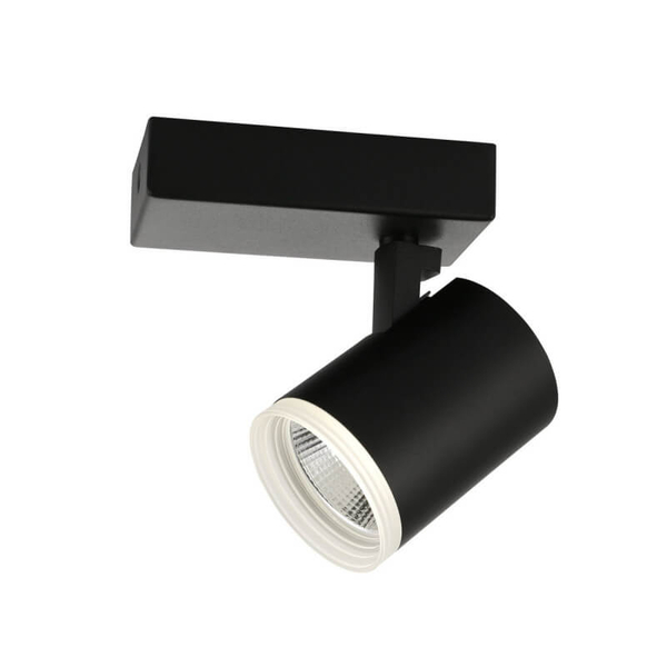 Regulowany spot sufitowy Helvia LED 5W 4000K reflektorek czarny