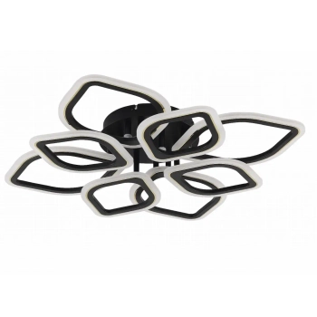 Ledowy plafon sufitowy Illumia MS236180R-BK LED 75W 3000-6000K kwiat czarny