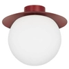 Sufitowa lampa kulista Kuul KLC14000 minimalistyczna biała bordowa