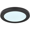 LAMPA sufitowa LASSE 12379-18B Globo okrągła OPRAWA plafon LED 18W 3000K - 6500K metalowy czarny