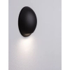 Ścienna lampa do ogrodu DONVELA LE75302 LED 3W 3000K IP65 czarna