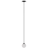 Lampa wisząca Luna P039PL-5W3K-10INS-B Maytoni LED 5W 3000K ball biała czarna