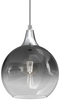 Wisząca lampa kulista Monte MLP8320 przydymiona srebrna