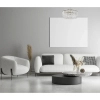 Pałacowy żyrandol Buena PND-22320-6-ABR Italux glamour antyczny brąz