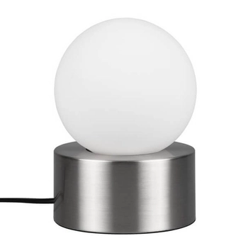 Sypialniana lampka stołowa Countess R59051007 RL Light bańka nikiel biały