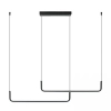 Lampa wisząca podłużna 22010 LED 40W 3000K listwa czarny