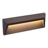 Schodowa LAMPA ogrodowa HOLDEN 309259 Polux zewnętrzna OPRAWA prostokątna LED 1,6W natynkowa outdoor IP65 grafitowa