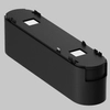Magnetyczna lampa szynowa Basis TR084-1-6W3K-B LED 6W 3000K sypialniana czarna